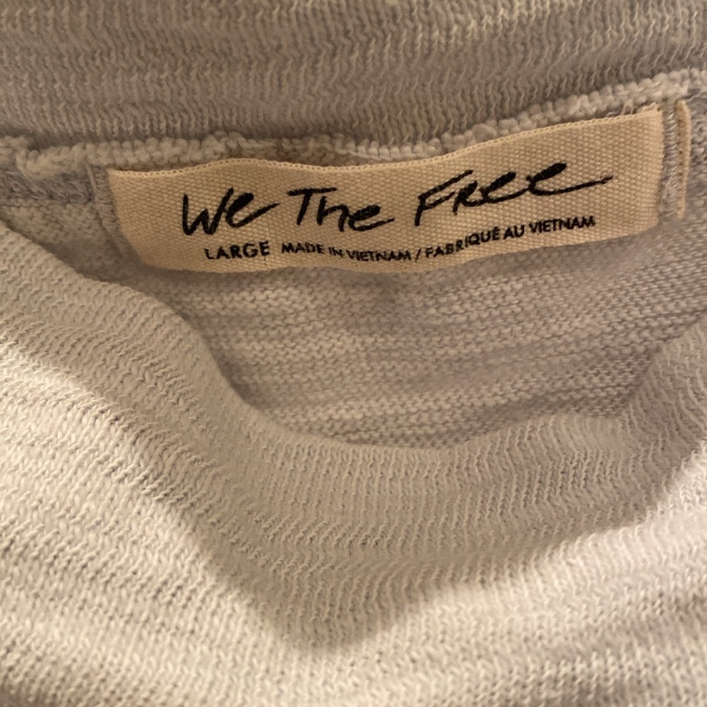 We The Free Olive Green Off-Shoulder Sweater - Picture 15 of 16